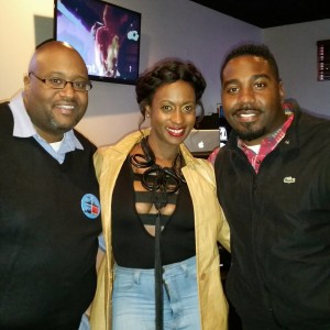 Andre C Russell, CEO/Founder of The Smith Center for Community Advancement; Tiffany "Posh Princess" Fowler; Reginald L Cotton, Owner of the Relax Lounge and Co-Founder of Charity Contributors of Chicago