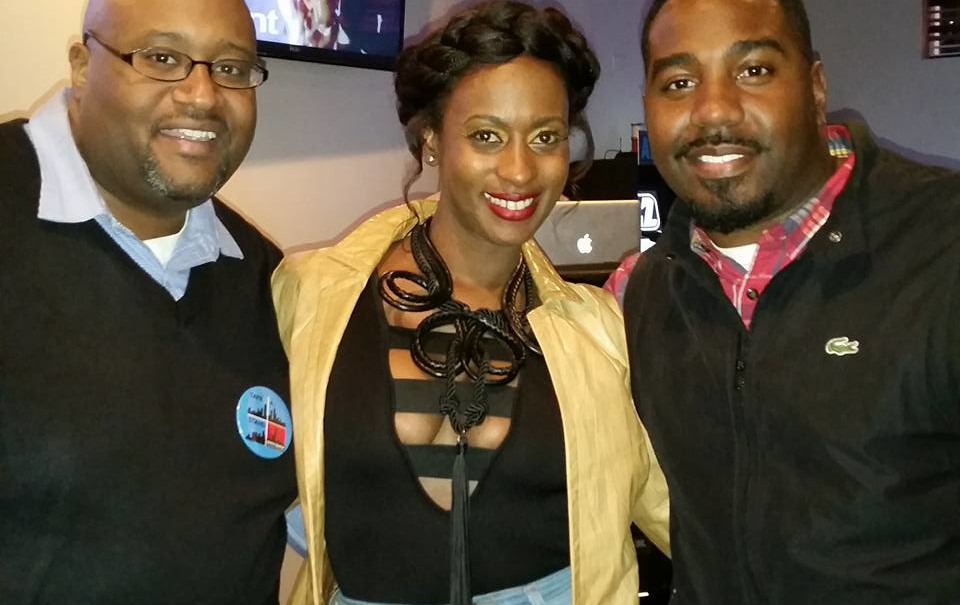 Andre C Russell, CEO/Founder of The Smith Center for Community Advancement; Tiffany "Posh Princess" Fowler; Reginald L Cotton, Owner of the Relax Lounge and Co-Founder of Charity Contributors of Chicago